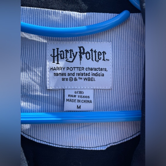 Harry Potter Blazer Hogwarts Embroidered Patch Navy Blue - Picture 4 of 6